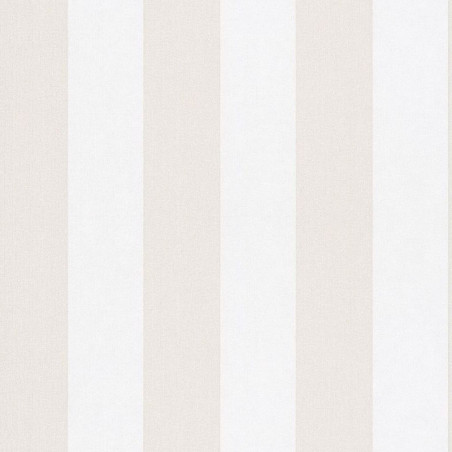Topchic Tapete Stripes Beige und Weiß