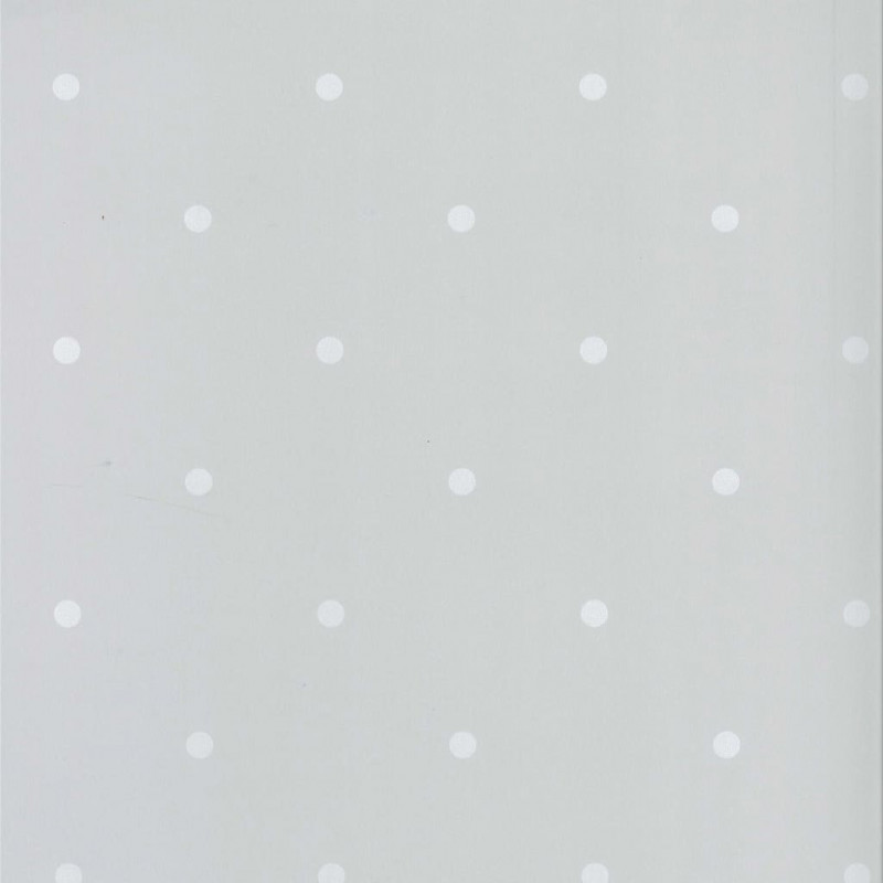 Fabulous World Tapete Dots Grau und Weiß 67105-1