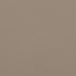 Kissen Rund Taupe Ø 100x11 cm Oxford-Gewebe