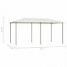 Pavillon Werner 3x6x2,6 m Creme 160 g/m²