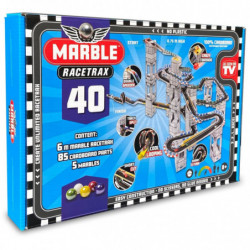 Marble Racetrax Kugelbahn-Set 40 Blatt 6 m