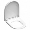 SCHÜTTE Toilettensitz WHITE Duroplast D-Form