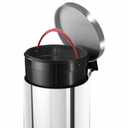 Hailo Tretmülleimer Solid M 12 L Edelstahl