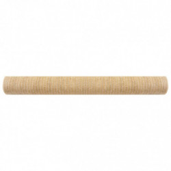 Zaunblende Beige 3,6x10 m HDPE 150 g/m²