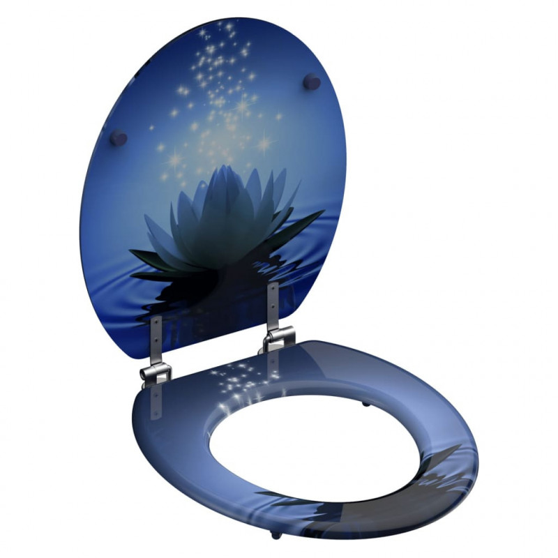 SCHÜTTE Toilettensitz WATER LILY MDF