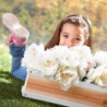 AXI Blumenkasten für Spielhaus Braun und Weiß