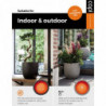 Capi Blumentopf Urban Tube Oval 35 x 34 cm Schwarz KBLT932