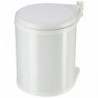 Hailo Schrank-Mülleimer Compact-Box Weiß 15 L Größe M 3555-001