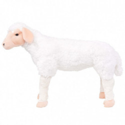 Plüschtier Schaf Stehend Plüsch Weiß XXL
