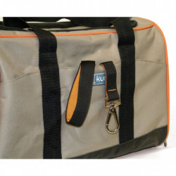 Kurgo Hundetragetasche Wander Carrier" Schwarz, Orange und Sandfarbe