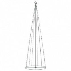 Weihnachtskegelbaum 330 Bunte LEDs Dekoration 100x300 cm