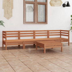 5-tlg. Garten-Lounge-Set...