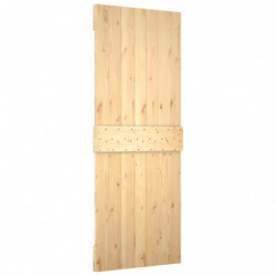 Tür 95x210 cm Massivholz Kiefer