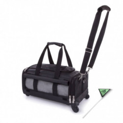 SHERPA Haustier-Transporttasche Ultimate On Wheels Schwarz