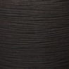 Capi Vase Nature Rib Elegant Deluxe 45x72 cm Schwarz