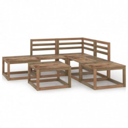 6-tlg. Garten-Lounge-Set...