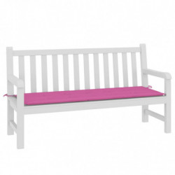 Gartenbank-Auflage Rosa 150x50x3 cm Oxford-Gewebe