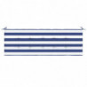 Gartenbank-Auflage Blau&Weiß Gestreift 150x50x3cm Oxford-Gewebe