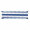 Gartenbank-Auflage Blau&Weiß Gestreift 200x50x7 cm Stoff