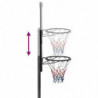 Basketballständer Transparent 280-350 cm Polycarbonat