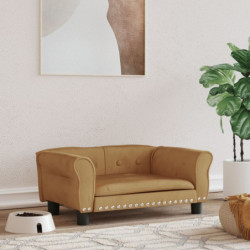 Hundebett Braun 70x45x30 cm...