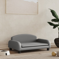 Hundebett Grau 70x45x30 cm...