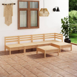 6-tlg. Garten-Lounge-Set...