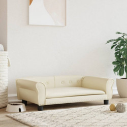 Hundebett Creme 95x55x30 cm...