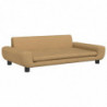 Kindersofa Braun 100x54x33 cm Samt