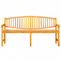 Gartenbank 179,5x60x90 cm Massivholz Teak