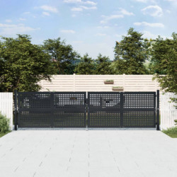 Gartentor Anthrazit 400x125...