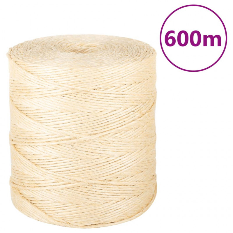 Seil 100% Sisal 2 mm 600 m