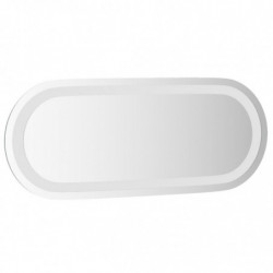 LED-Badspiegel 50x20 cm Oval
