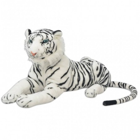 Tiger Plüschtier Weiß XXL