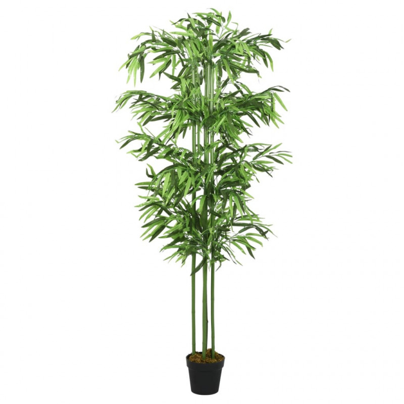 Bambusbaum Künstlich 240 Blätter 80 cm Grün