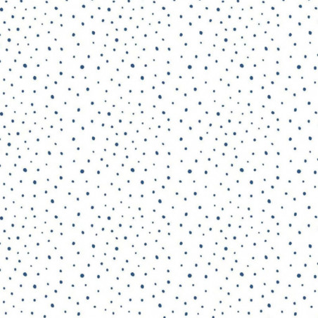 Noordwand Tapete Mondo baby Confetti Dots Weiß, Blau und Beige