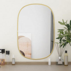 Wandspiegel Golden 60x40 cm