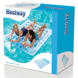 Bestway Aufblasbare Doppel-Luftmatratze für Pool 43055