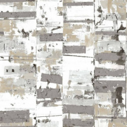 Noordwand Tapete Friends & Coffee Industrial Weathered Metallic Beige