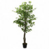 Ficusbaum Künstlich 378 Blätter 80 cm Grün