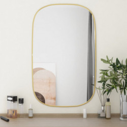 Wandspiegel Golden 80x50 cm