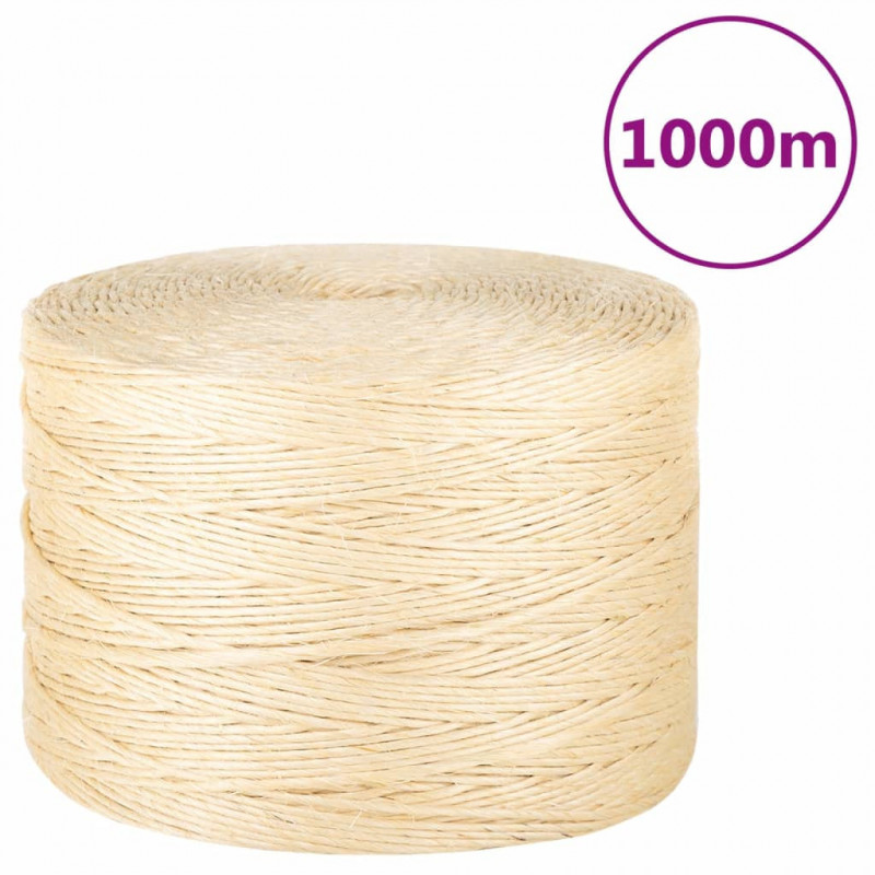 Seil 100% Sisal 3 mm 1000 m