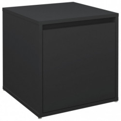 Schubladenbox Schwarz 40,5x40x40 cm Holzwerkstoff