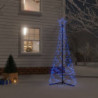 LED-Weihnachtsbaum Kegelform Blau 200 LEDs 70x180 cm