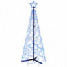 LED-Weihnachtsbaum Kegelform Blau 200 LEDs 70x180 cm