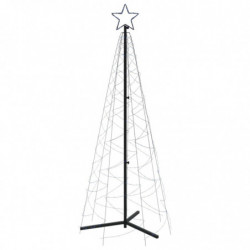 LED-Weihnachtsbaum Kegelform Blau 200 LEDs 70x180 cm