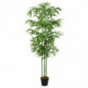 Bambusbaum Künstlich 384 Blätter 120 cm Grün