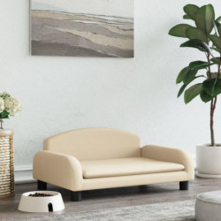 Hundebett Creme 70x45x30 cm...