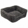 Jack and Vanilla Haustiersofa Softy XS 50x43x17 cm Rosette Grau