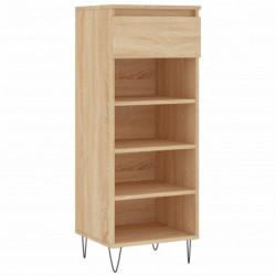 Schuhschrank Sonoma-Eiche 40x36x105 cm Holzwerkstoff